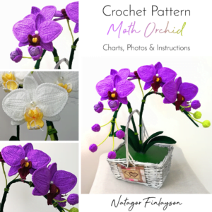 Moth Orchid Crochet Pattern