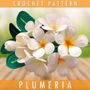 Crochet Plumeria Pattern