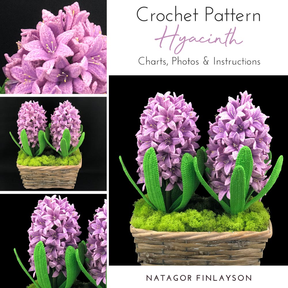 Crochet Hyacinth Pattern Natagor Finlayson