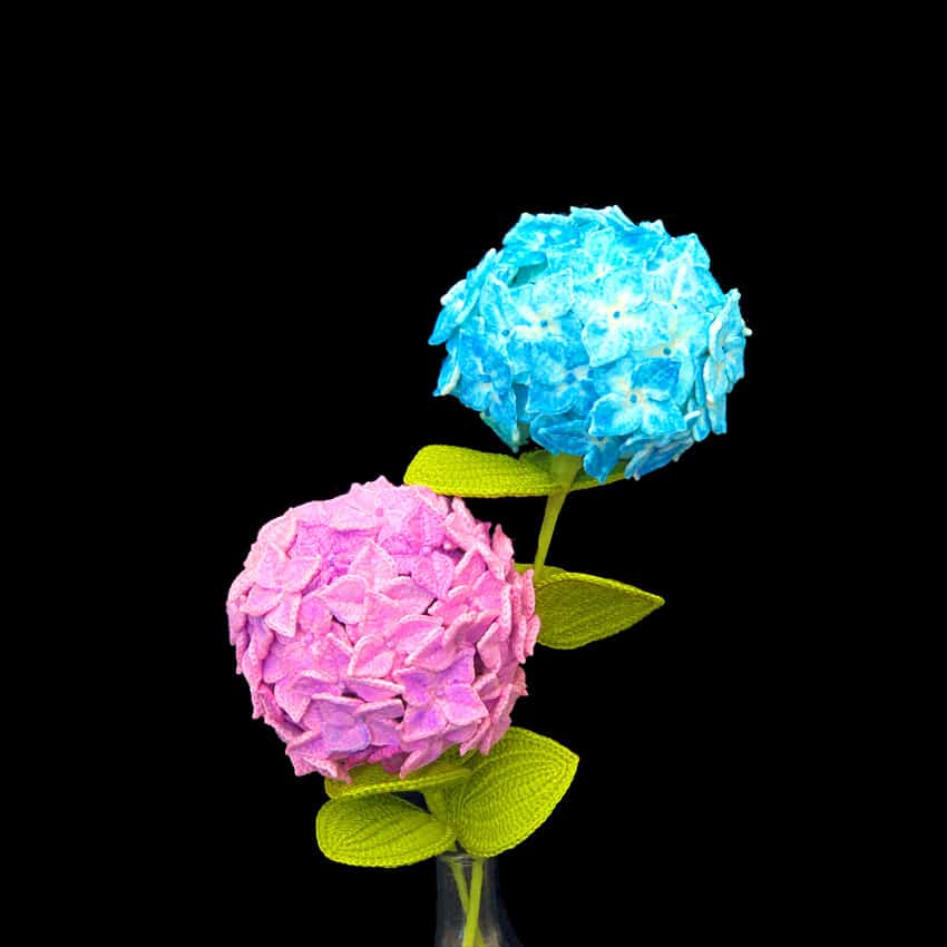 Crochet Hydrangea Pattern Crochet Hydrangea Pattern