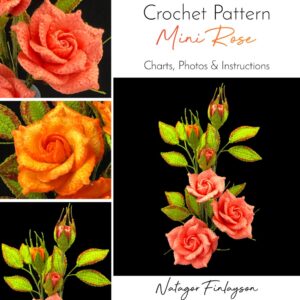 Mini Rose Crochet Pattern