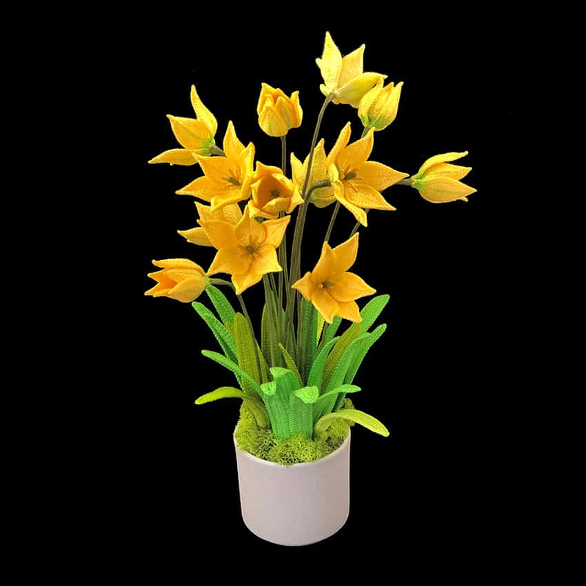 Wild Tulip Crochet Pattern Crochet Tulip Pattern