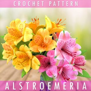 Crochet Alstroemeria Pattern