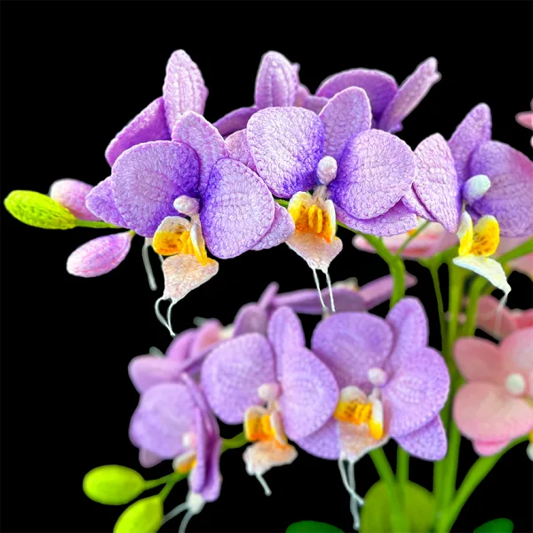 orchid flower pattern